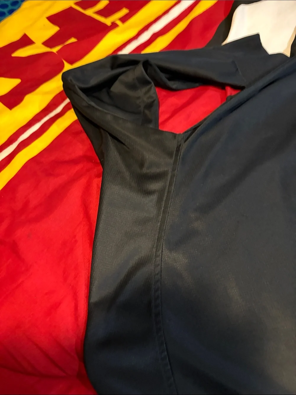 Nike Black Long-Sleeve Crewneck Athletic Shirt large unisex